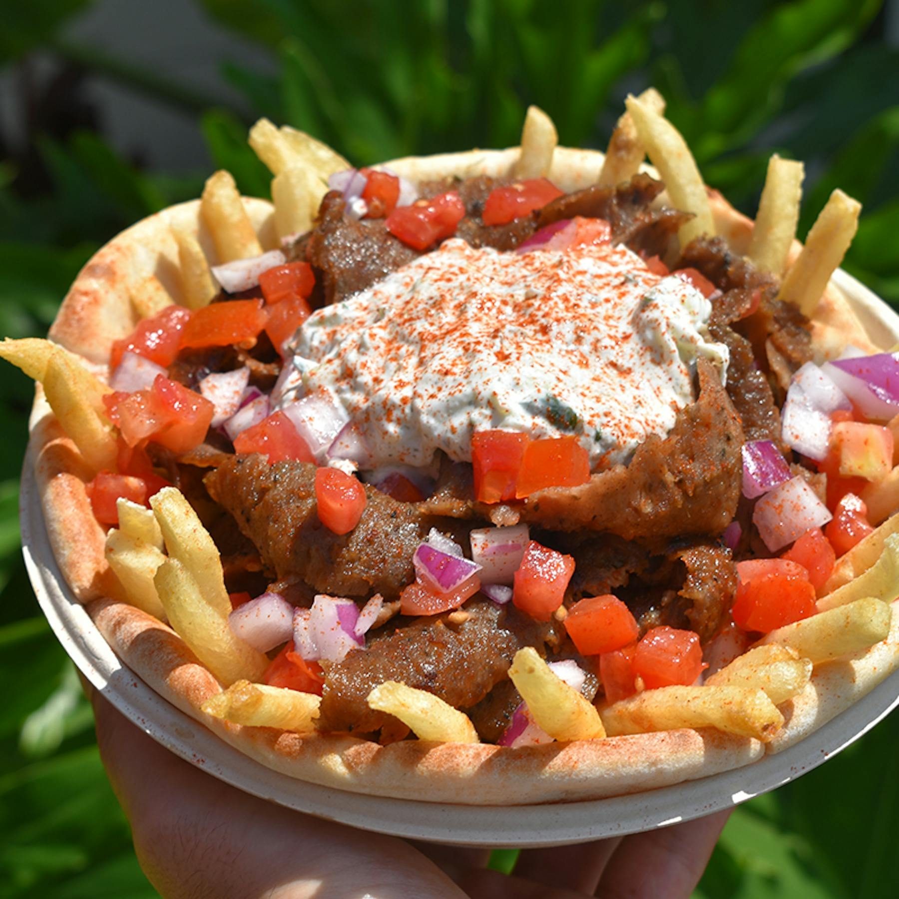 Gyro Platter.
