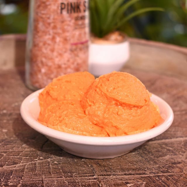 Red Pepper Hummus.