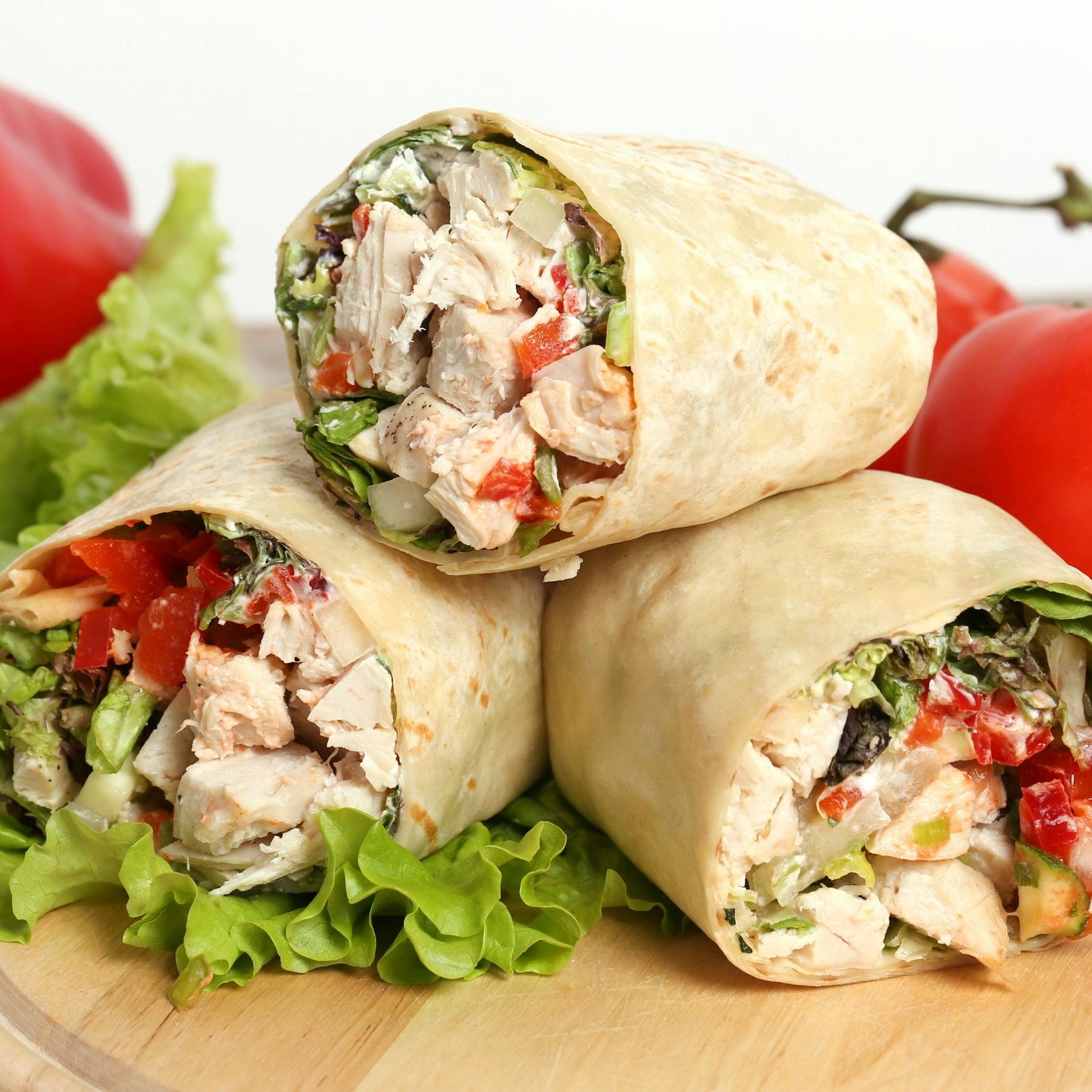 Grilled Chicken Wrap.