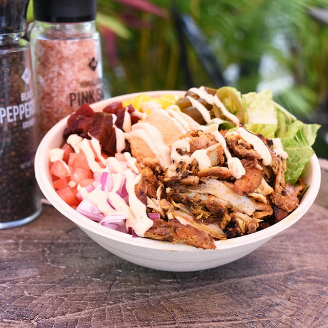 Chicken Shawarma Bowl.